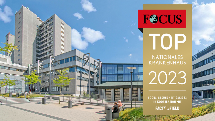 Focus-Siegel "Top nationales Krankenhaus 2023"