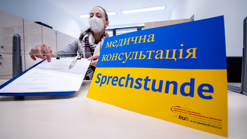 spezielle Sprechstunden für Geflüchtete aus der Ukraine